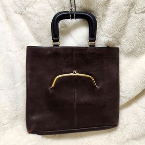 Vtg Coach Skinny Tote